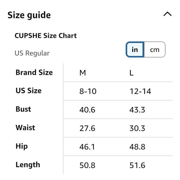 CUPSHE Maxi Dress V Neck Boho Flutter Sleeve Smocked Slit A Line - NWT - Sz L - Picture 5 of 5